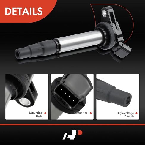A-Premium Engine Ignition Coil Packs Compatible with Lexus CT200H 2011-2016 Toyota Corolla 2009-2017 Prius Scion IM XD 1.8L 4-PC Set in Saudi Arabia