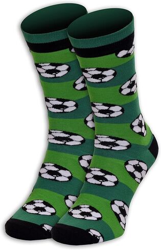 Euroscarves Sports-Themed Socks, Made in EU in Kuwait