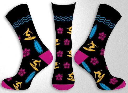 Euroscarves Sports-Themed Socks, Made in EU in Kuwait
