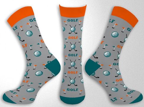 Euroscarves Sports-Themed Socks, Made in EU in Kuwait