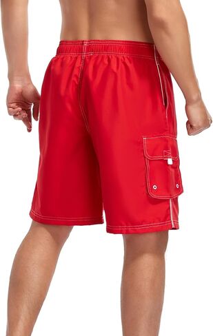 Adoretex Men's Guard Swimsuit Board Shorts Swim Trunks Mesh Liner in Saudi Arabia