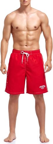 Adoretex Men's Guard Swimsuit Board Shorts Swim Trunks Mesh Liner in Saudi Arabia