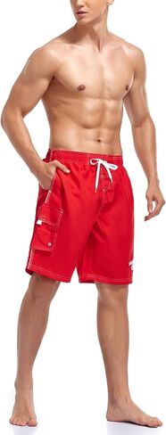 Adoretex Men's Guard Swimsuit Board Shorts Swim Trunks Mesh Liner in Saudi Arabia