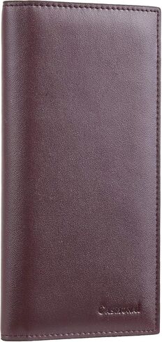 سجل دفتر شيكات CASMONAL مكون من 20 قطعة وغطاء دفتر شيكات من الجلد الفاخر (للقهوة) مع شريط مطاطي in Kuwait