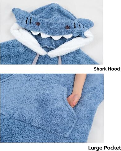 NSPSTT Gawr Gura Cosplay Onesie Pajamas for Women Warm Pajamas Big Comfy Couch Costume Onesies Adult in Saudi Arabia