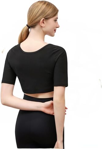 Shaper for Women Sleeveless Posture Corrector Shapewear Tops Shoulder and Arm Compression Sleeve in Saudi Arabia