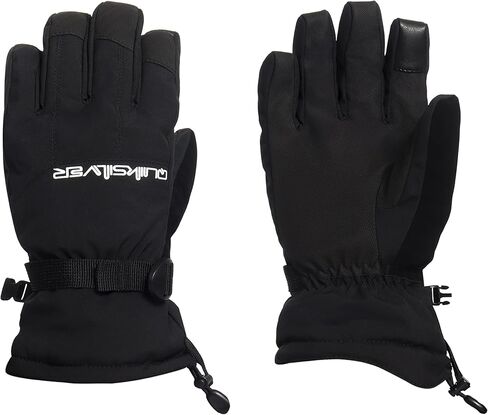 Quiksilver Boys' Mission Gloves - Waterproof, Insulated, Touchscreen in Saudi Arabia