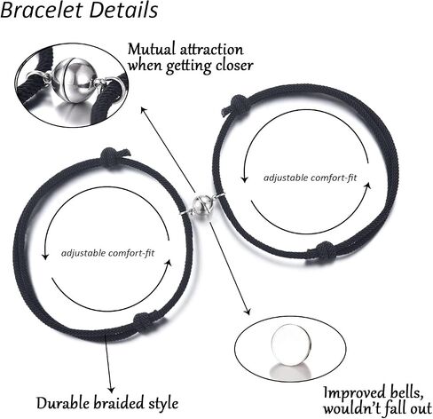 Tarsus Couple Bracelet Set Vows of Eternal Love Jewelry Gifts for Couple Bestfriend in Saudi Arabia