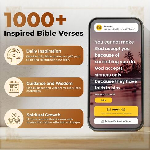 Scan This Bracelet! - 2PC Daily Bible Verse Bracelet - NFC Chip Jesus Bracelets for Christian - Christian Bracelet For Men & Woman - Yappy Bracelets Bible Verse For Daily Inspiration in Saudi Arabia