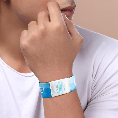 Scan This Bracelet! - 2PC Daily Bible Verse Bracelet - NFC Chip Jesus Bracelets for Christian - Christian Bracelet For Men & Woman - Yappy Bracelets Bible Verse For Daily Inspiration in Saudi Arabia
