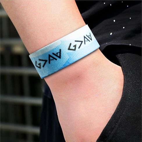 Scan This Bracelet! - 2PC Daily Bible Verse Bracelet - NFC Chip Jesus Bracelets for Christian - Christian Bracelet For Men & Woman - Yappy Bracelets Bible Verse For Daily Inspiration in Saudi Arabia