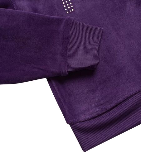 AEROPOSTALE Girls' Sweatsuit Set - 2 Piece Zip Up Hoodie Sweatshirt and Flare Cargo Pants - Girls' Activewear Set (4-12) in Kuwait