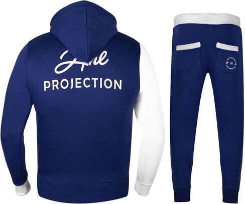 A2Z 4 Kids Girls Boys HNL Projection Tracksuit Zipped Top Bottom Comfortable Jogging Suit Set 7-13 Years in Saudi Arabia