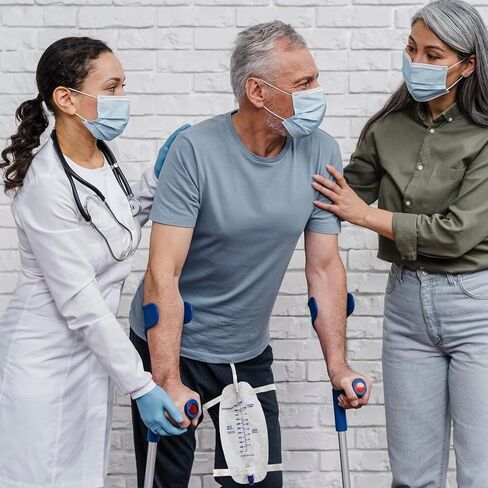 3 Pack Leg Bag Urinary Drainage Bag,1000 ml Catheter Leg Bag with 18" Tubing,Adjustable Cloth Straps,Anti-Reflux Chamber,Splash-Resistant Drain Valve,Latex-Free,Disposal in Kuwait