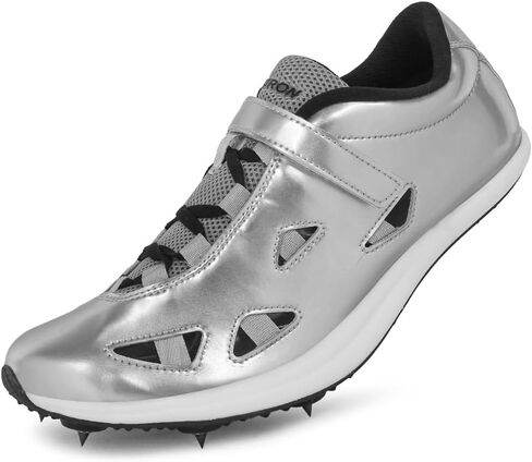THESTRON New Track Spikes Shoes للرجال والنساء والأطفال، أحذية رياضية للمسارات والحقول، أحذية رياضية بمسامير سريعة، أحذية رياضية احترافية للجري والسباق، أحذية رياضية للشباب والقفز مع مسامير in Kuwait