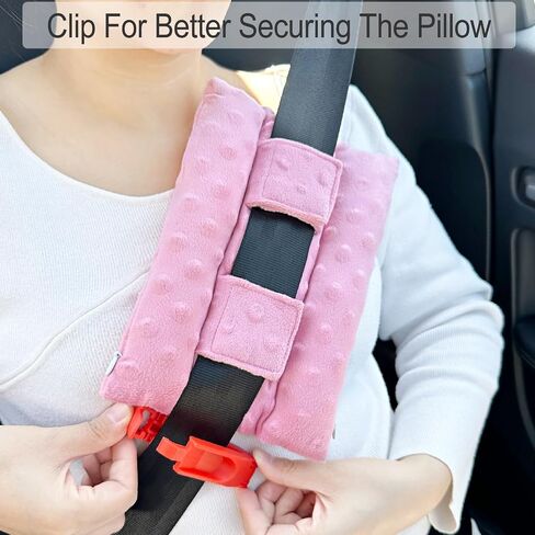 Chemo Port Pillows for Patients Seatbelt, Chemo Port Protector Pacemaker Seat Belt Cushion, Chemotherapy Must Haves Chemo Gifts Men Women Cancer, Minky Dot Coral in Saudi Arabia