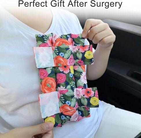 Chemo Port Pillows for Patients Seatbelt, Chemo Port Protector Pacemaker Seat Belt Cushion, Chemotherapy Must Haves Chemo Gifts Men Women Cancer, Minky Dot Coral in Saudi Arabia
