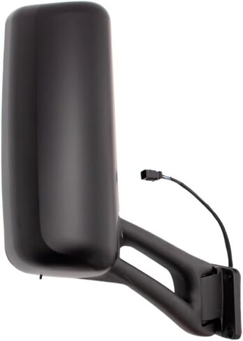 For Peterbilt 579 567 2010-2018 Door Mirror Assembly Heated Defrost Motorized Passenger Side/Right Side RH (Black) in Kuwait