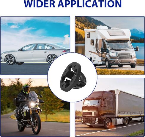 20 قطعة من مشابك تثبيت مجموعة مصابيح الذيل متوافقة مع دودج 2007-2013 رام 1500 2500 3500، يستبدل الجزء # 68084593AA in Kuwait