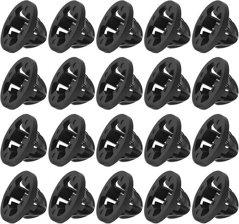 20 قطعة من مشابك تثبيت مجموعة مصابيح الذيل متوافقة مع دودج 2007-2013 رام 1500 2500 3500، يستبدل الجزء # 68084593AA in Kuwait