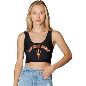 Lojobands Women's College Gameday Outfit Tank Top Tailgate Crop Top One Size Fits Most in Saudi Arabia