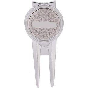 Bnineteenteam Golf Divot Repair Tool, Divot Tool with Golf Hat Clip & Magnetic Golf Ball Marker for Golf Practice