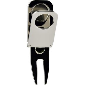 Cigar Holder, Magnetic Golf Divot Repair Tool and Ball Marker, 3 in 1 Golf Accessory Tool, Gift for Man, Metal Zinc Ally