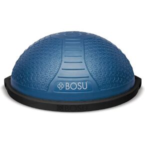 Bosu Half Ball Home Balance Exercise Trainer for Strength and Flexibility Workouts with Built to Last Burst Resistant Material and Hand Pump