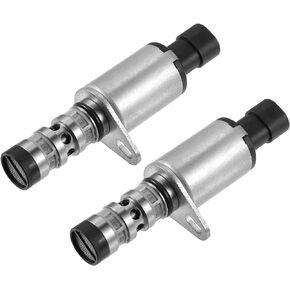 X AUTOHAUX 2 Pcs 918-006 Camshaft Engine Oil Control Variable Valve Timing VVT Solenoid for Chevy Aveo Cruze Sonic Trax for Astra for Pontiac G3 for Saturn 12992408 55567050