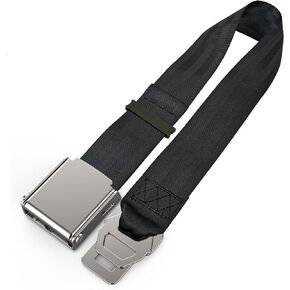Hadwoer 2 in 1 Airplane Seat Belt Extender - Adjustable Length, Fits All Airlines Including Southwest Airlines' 737-800/737MAX8