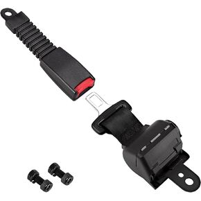Golf Cart Seat Belts Retractable 42" Universal Seat Belts for Golf Cart for Golf Cart EZGO TXT RXV, Yamaha, Club Car, UTV, ATV(1 Set)