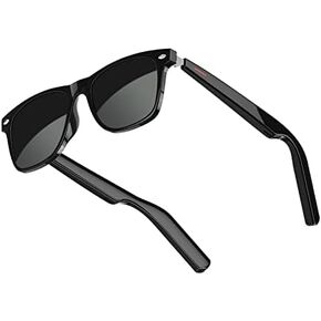 Bluetooth Glasses for Men and Women，Bluetooth Sunglasses Open Ear Speaker Music and Hand-Free Call (Clear Lens)