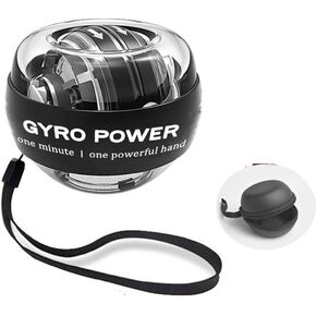 كرة جيروسكوبية للمعصم تبدأ تلقائيًا، ومعزز للمعصم جيروسكوبي وجهاز تمرين الساعد لعظام وعضلات معصمي الذراعين مع أضواء LED. in Kuwait