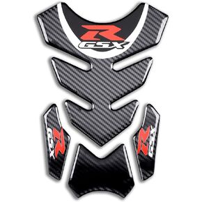 Real Carbon Look Motorcycle, Vinyl Decal Emblem Protection, Gas Tank Pad for Gixxer GSXR 600 750 2006-2016 / GSXR1000 2007-2008 GSXR1300 Hayabusa 2008-2016
