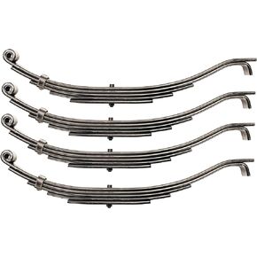 LIBRA Trailer Leaf Spring 5 Leaf Slipper 3500# Capacity for 7000# 7K Axle -Set 4