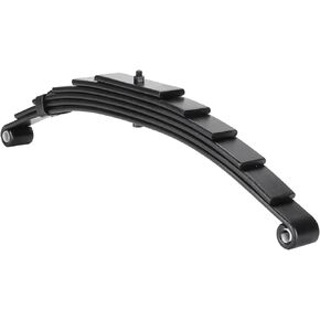 Youxmoto Trailer Leaf Spring 3500lbs for 7000lbs Axle- 6 Leaves Double Eye, 25-1/4" L, 1-3/4" Width, Fits SW6 / LIB-601-DE / UNA223 / PR6 / 9150021; Heavy Duty Steel Plate Springs