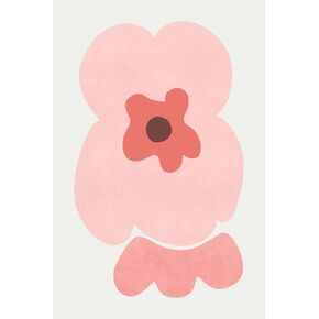 Pink Viola Flower Poster Print - Amini54 (24 x 36)