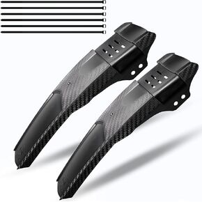 ZUKKA Bike Fenders 1 Pair Front and Rear Mud Guard Set for MTB Mountain Bicycles