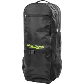 Lucky Bums Inflatable Paddleboard Rolling Duffle Bag, Black