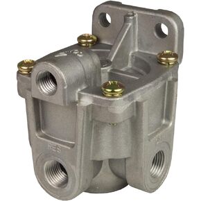 Tectran Air Brake Relay Valve - Model MD | 5.5 PSI | (2) 3/8" NPT Delivery Ports | Compact, 1/2" supply | Replaces HALDEX KN28510
