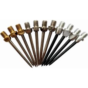 3 designs/12 Pcs Darts Steel Points Converter Points Converter Tips