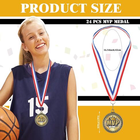 ميداليات جائزة معدنية للاعب الأكثر قيمة من XunYee، ميداليات MVP مع أشرطة للرقبة، ميدالية جائزة MVP للاعب فريق كرة القدم، البيسبول، كرة السلة، الكرة اللينة in Saudi Arabia