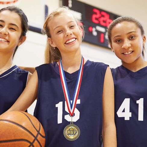 ميداليات جائزة معدنية للاعب الأكثر قيمة من XunYee، ميداليات MVP مع أشرطة للرقبة، ميدالية جائزة MVP للاعب فريق كرة القدم، البيسبول، كرة السلة، الكرة اللينة in Saudi Arabia