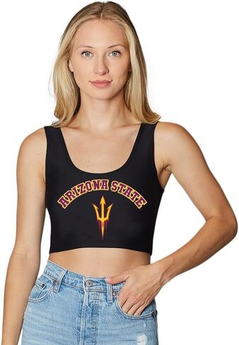 Lojobands Women's College Gameday Outfit Tank Top Tailgate Crop Top One Size Fits Most in Saudi Arabia