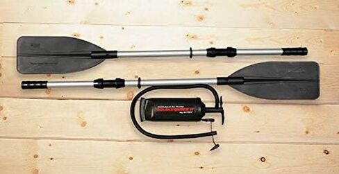 Intex Excursion 4 Inflatable Raft Set w/ 2 Transom Mount 8 Speed Trolling Motors in Saudi Arabia