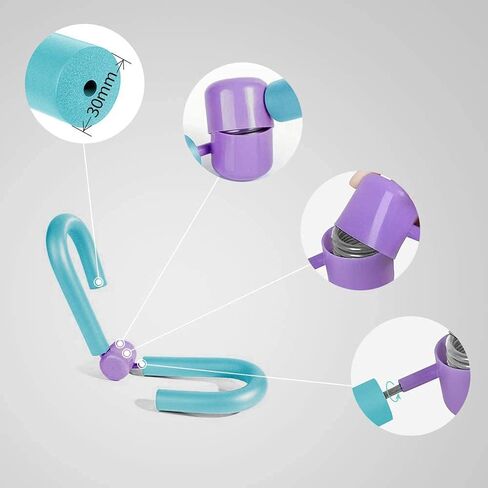 GUKOY Thigh Master Inner Thigh Workout Equipment, Thigh Arm Toner Trimmer for Home Gym Yoga Sport Weight Loss in Kuwait