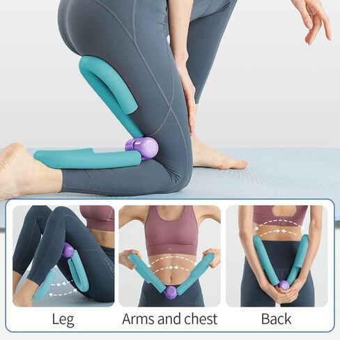 GUKOY Thigh Master Inner Thigh Workout Equipment, Thigh Arm Toner Trimmer for Home Gym Yoga Sport Weight Loss in Kuwait