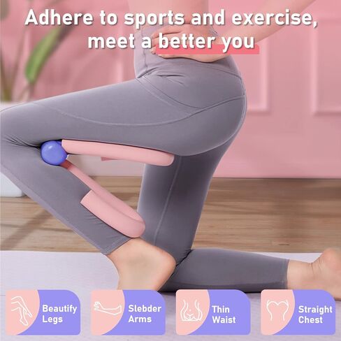 YNXing Thigh Master أداة تشذيب الفخذين الرفيعة للجسم/تونر الفخذ والمؤخرة، الساق، تونر الذراع/تمرين الساق، معدات الصالة الرياضية المنزلية الأفضل لتدريب التخسيس والفخذ الرفيع in Kuwait