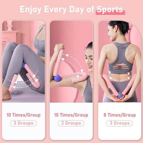 YNXing Thigh Master أداة تشذيب الفخذين الرفيعة للجسم/تونر الفخذ والمؤخرة، الساق، تونر الذراع/تمرين الساق، معدات الصالة الرياضية المنزلية الأفضل لتدريب التخسيس والفخذ الرفيع in Kuwait