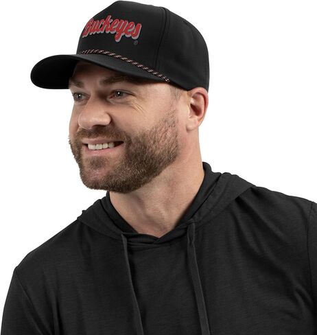 Pacific Headwear Ohio State Weekender Braid Cap, Multi in Saudi Arabia